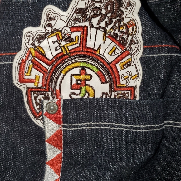 NWT 5ive Jungle Mens Jeans 36x35 - Picture 8 of 13